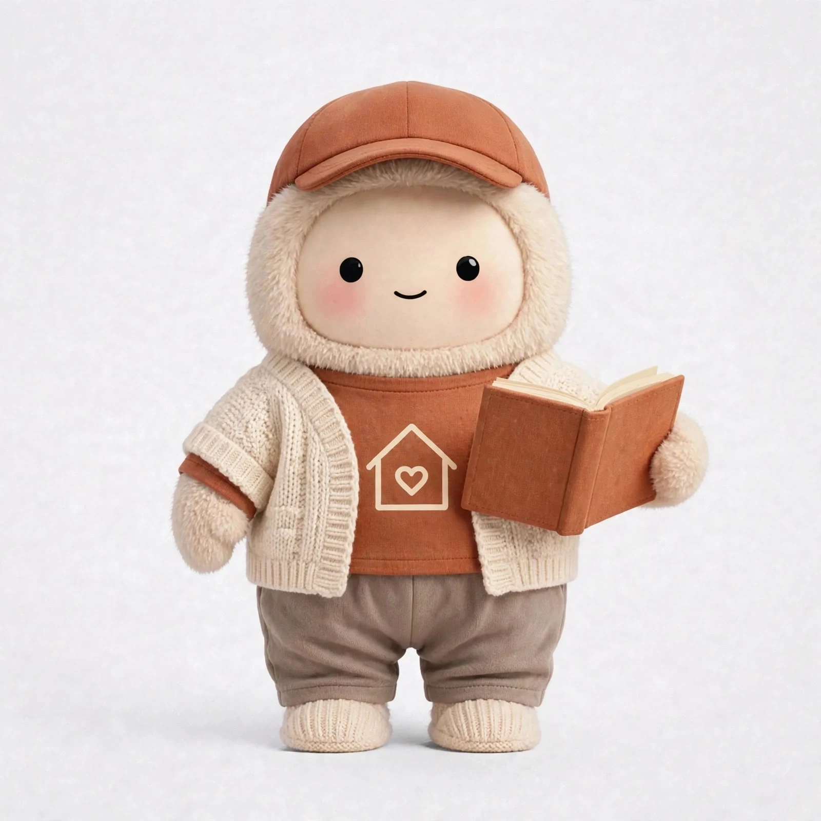 Better Parent Coach wearing Storytime Snuggle — Soft layers for the bedtime-story chair.