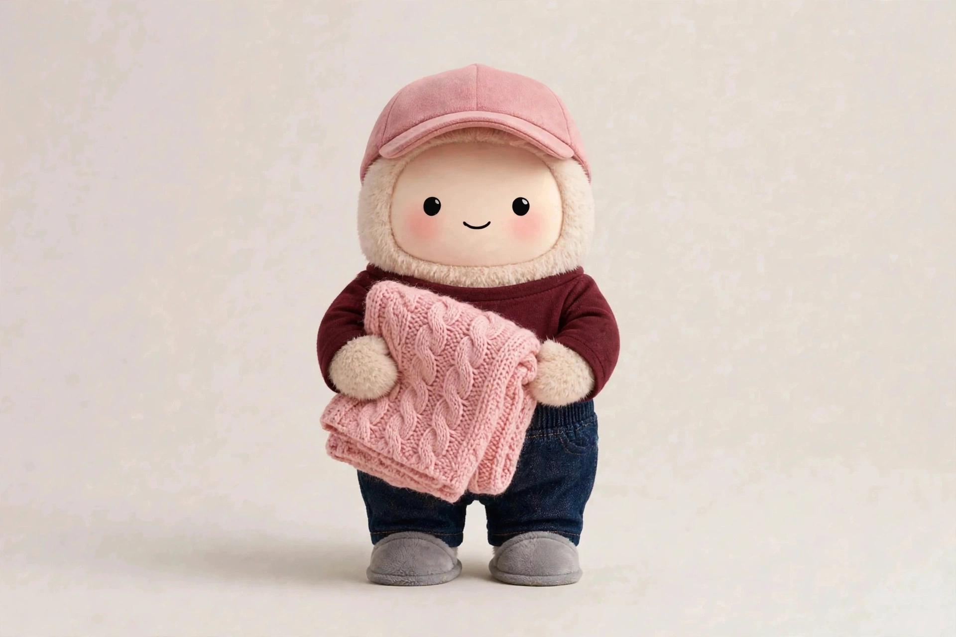 Caregiver Companion wearing Home Help Practical — Comfortable clothes for helping around the home.