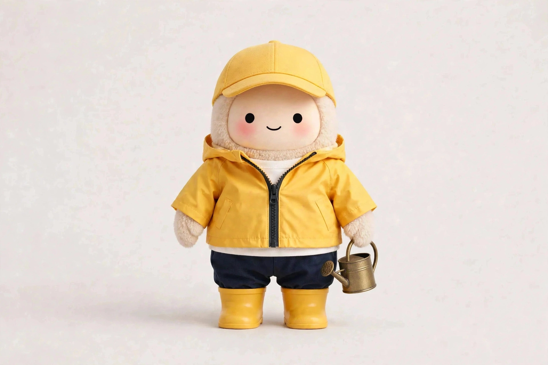 Garden Coach wearing Spring Sowing Day — Fresh spring outfit for sowing season.