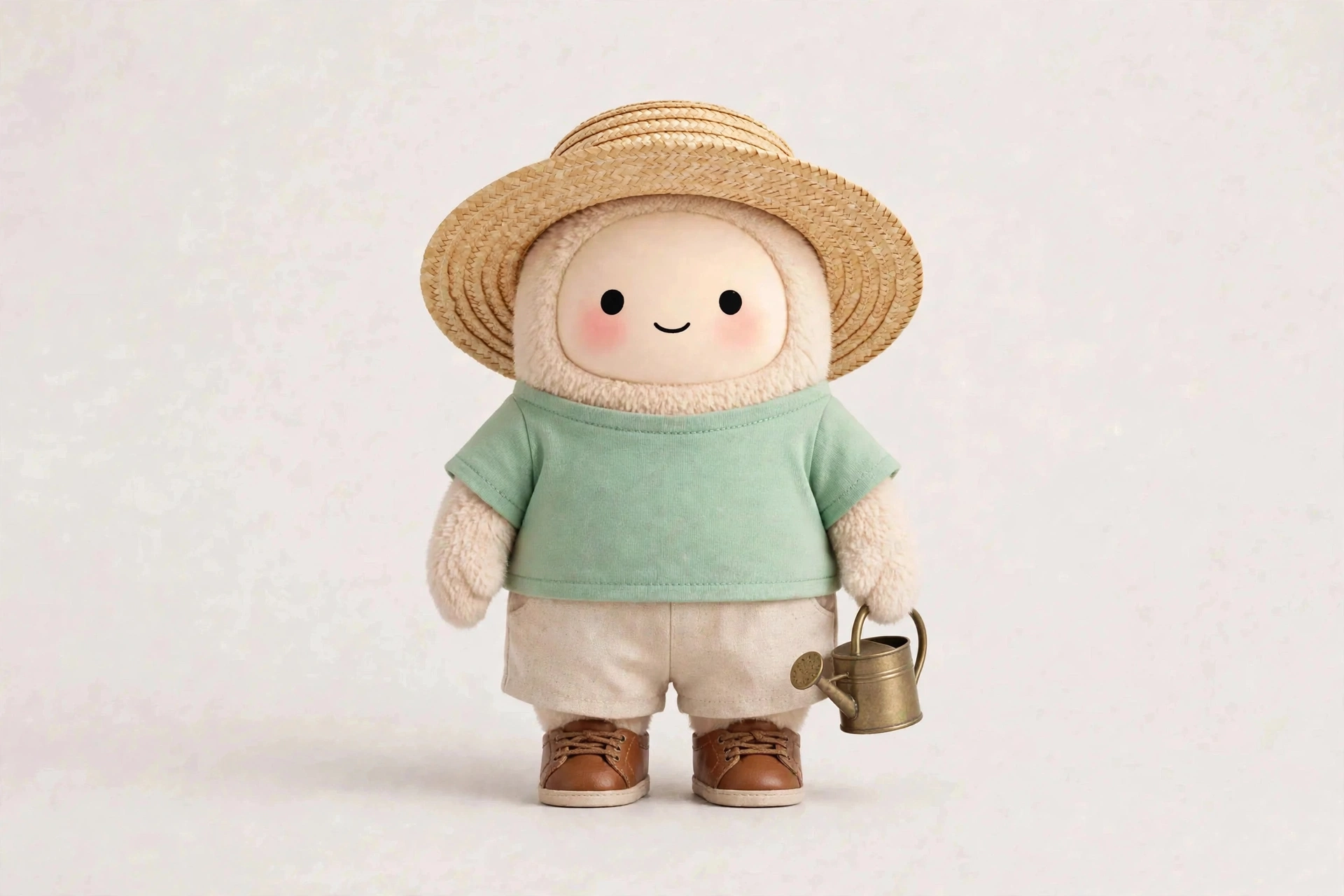 Garden Coach wearing Summer Harvest Look — Light harvest-day outfit for warm summer beds.