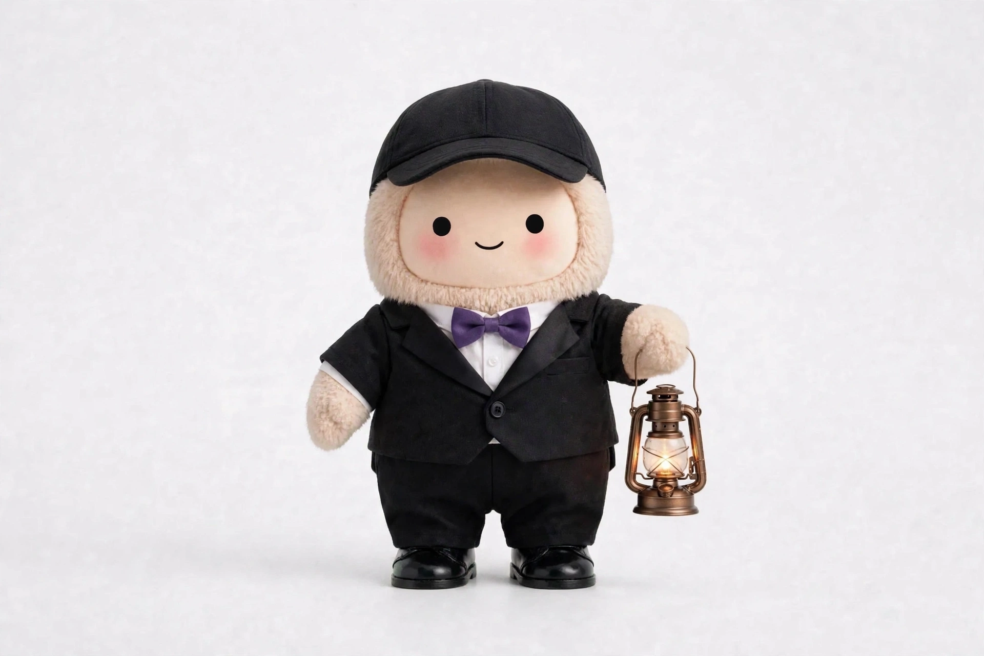 Haunted Host wearing Elegant Finale Formal — A midnight tuxedo look for the grand final reveal.