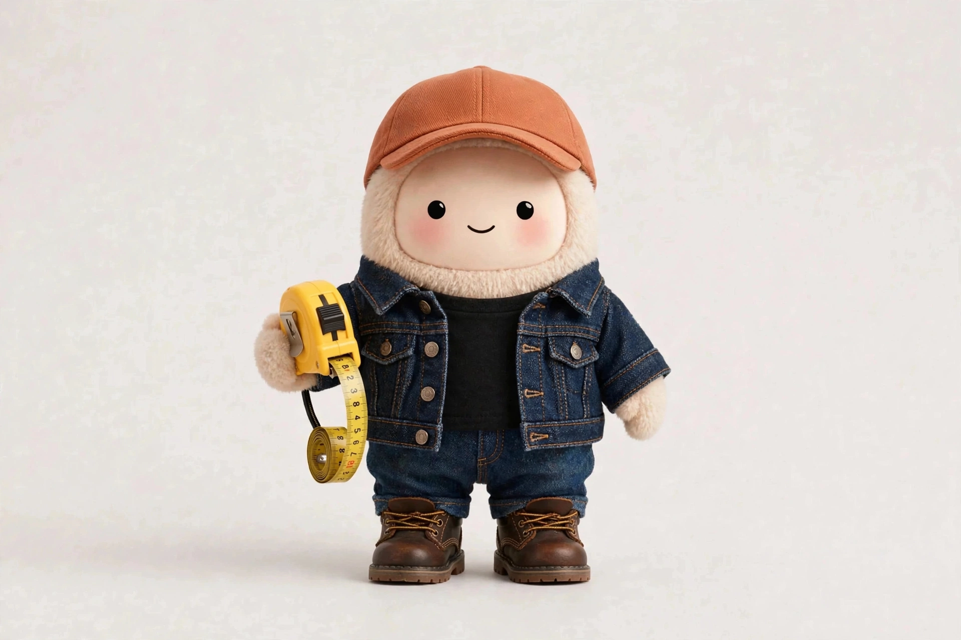 Home Renovation Planner wearing Demolition Day Denim — Tough denim layers for messy renovation days.