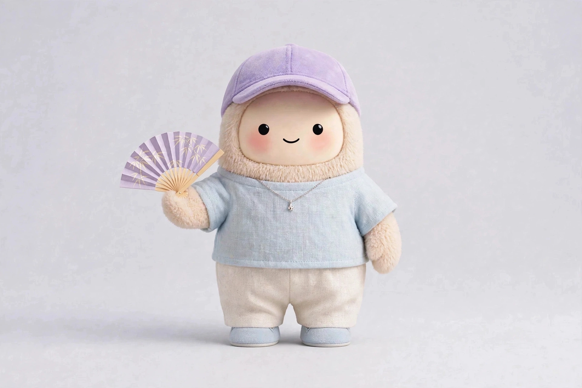 Menopause Companion wearing Cooling Linen Day — Breathable linen layers to stay cool and comfortable.