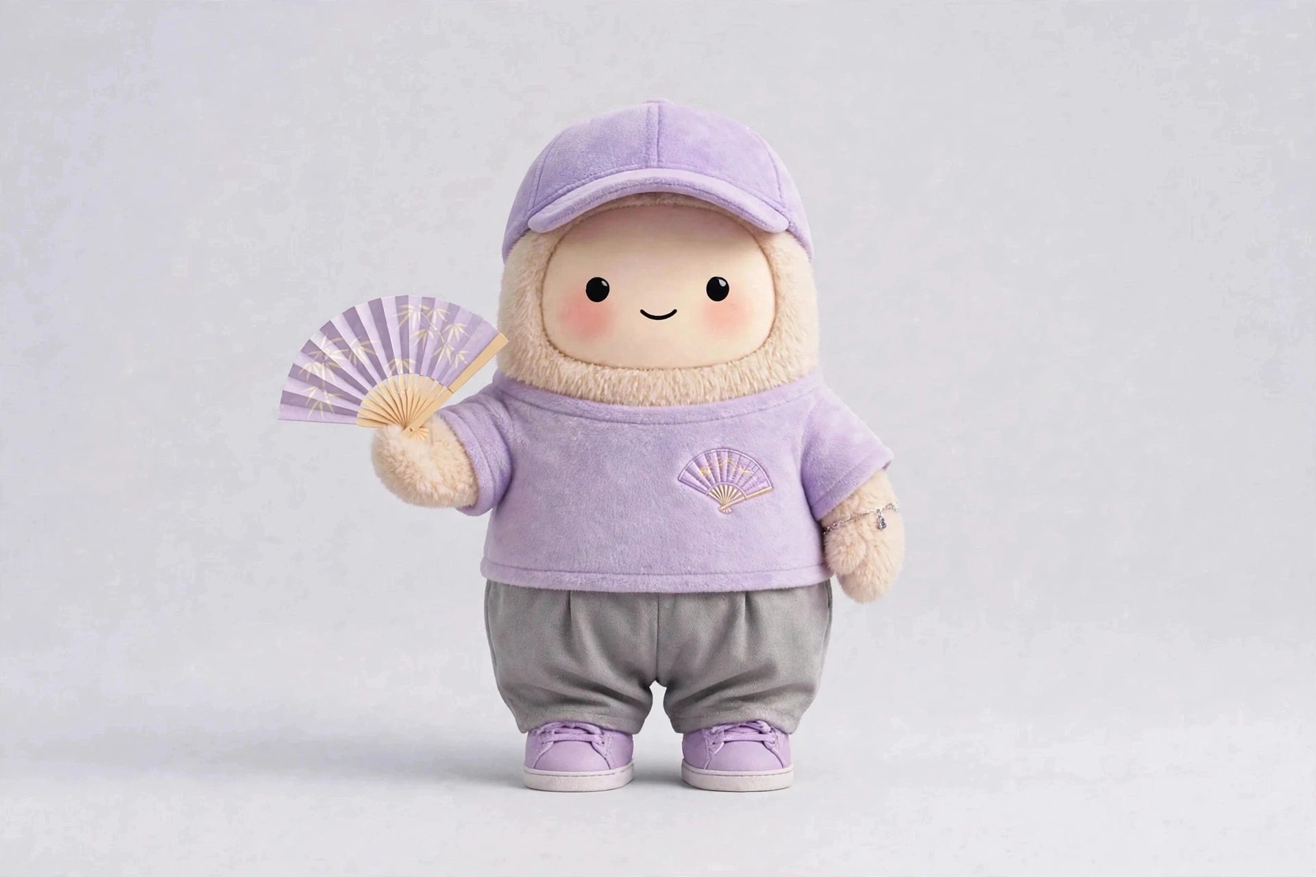 Menopause Companion wearing Soft Cotton Everyday — Soft cotton everyday outfit in calm colours.