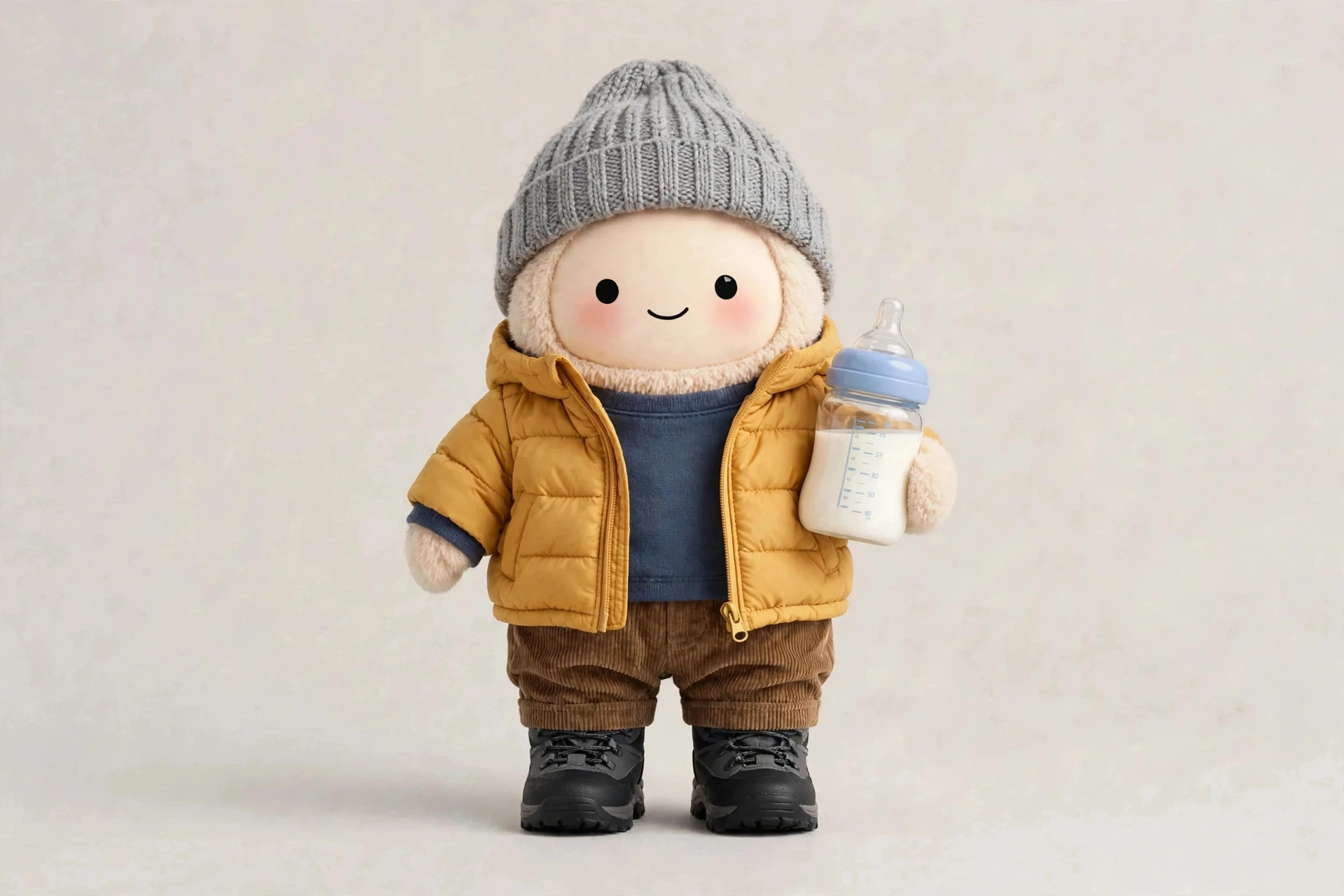 New Dad Coach wearing Autumn Walk Warmth — Warm and sturdy for chilly walks with the pram.