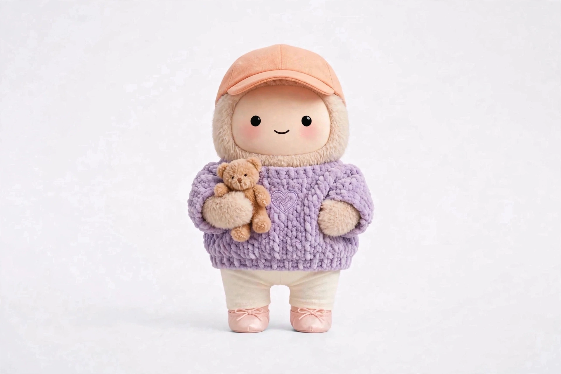 New Mom Organizer wearing Nap Time Knit — A gentle knit for quiet time while baby sleeps.