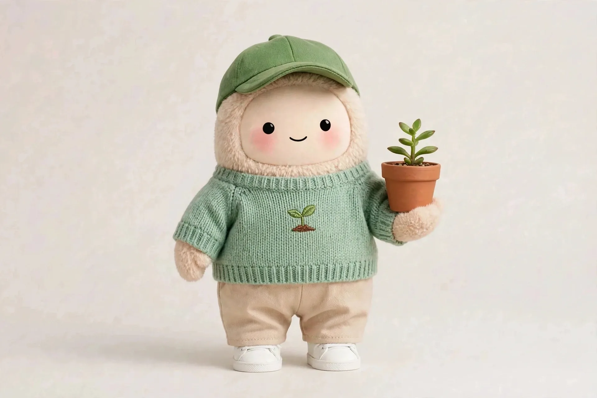 Plant Coach wearing Spring Seedling Fresh — Fresh spring colours for new seedling season.