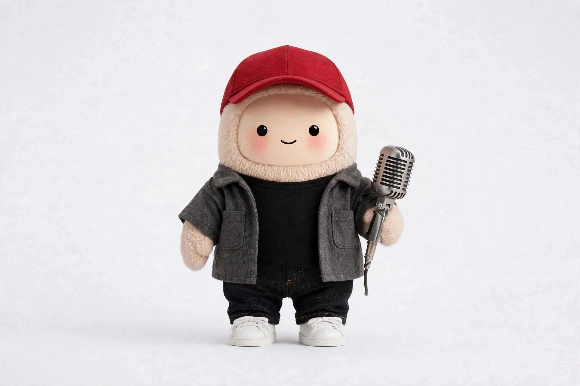 Public Speaking Coach wearing Big Stage Casual — Modern casual stage look, confident and open.