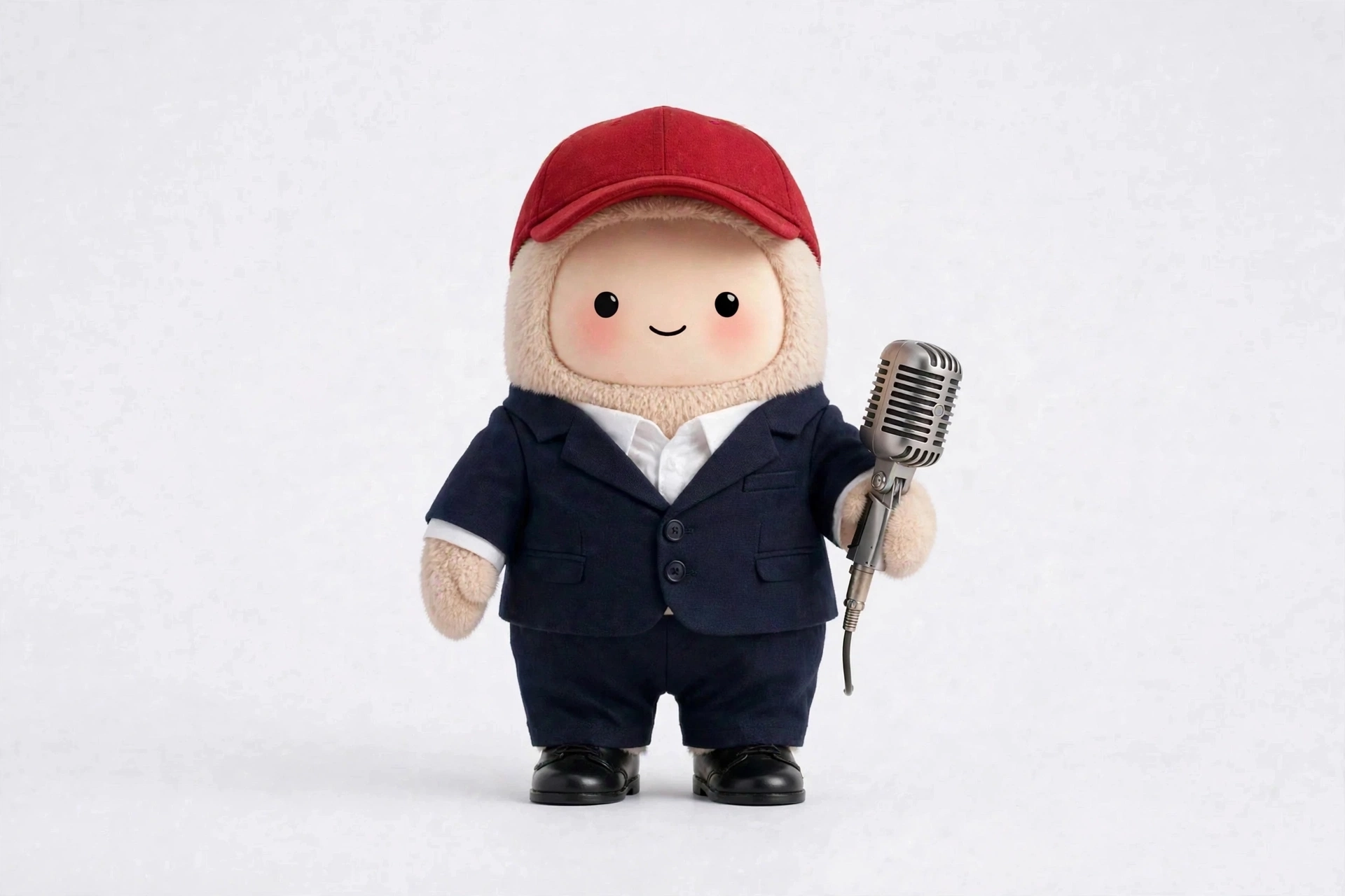 Public Speaking Coach wearing Keynote Stage Suit — Stage-ready suit with quiet authority.