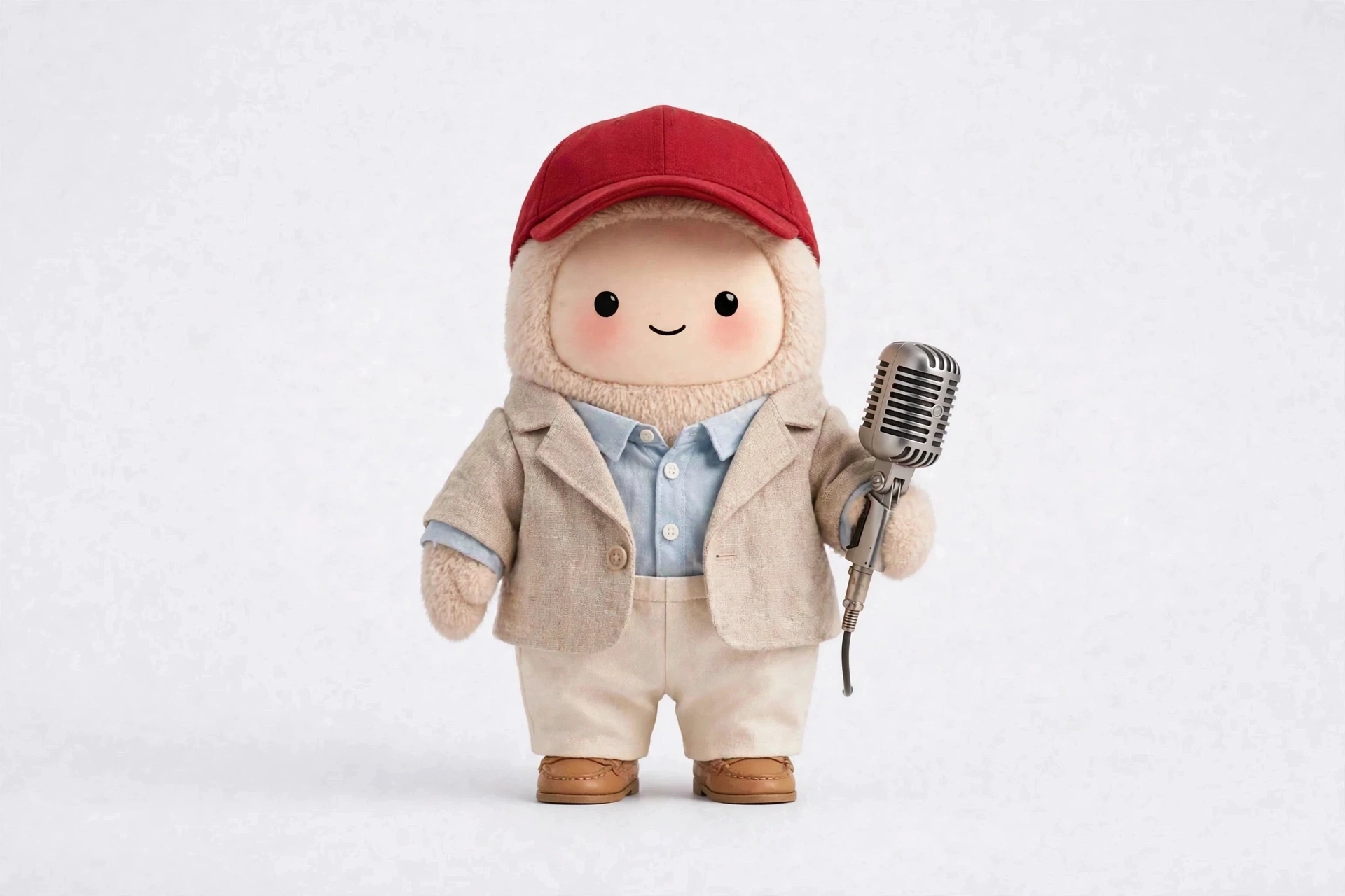 Public Speaking Coach wearing Summer Conference Linen — Breezy linen for a warm conference stage.