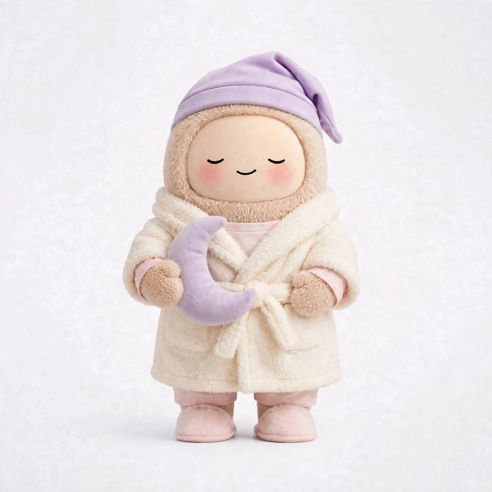 Sleep Coach wearing Robe And Pyjamas — Dressing gown over pyjamas for the full routine.