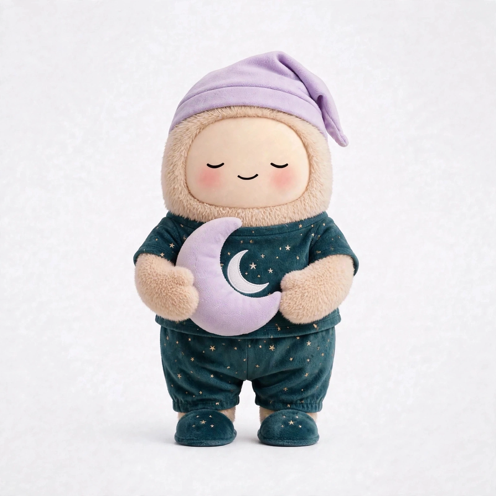 Sleep Coach wearing Starry Night Set — Star-pattern sleepwear for drifting off easy.