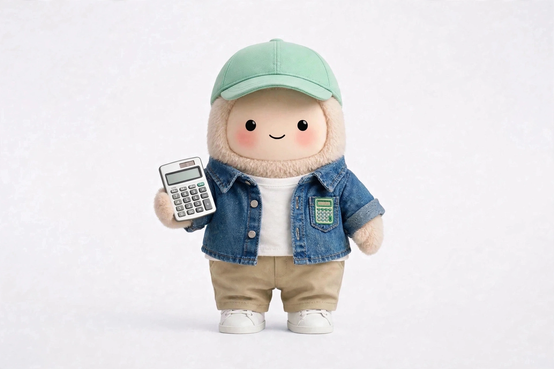 Small Business Bookkeeper wearing Casual Office Denim — Relaxed denim for a regular office day.