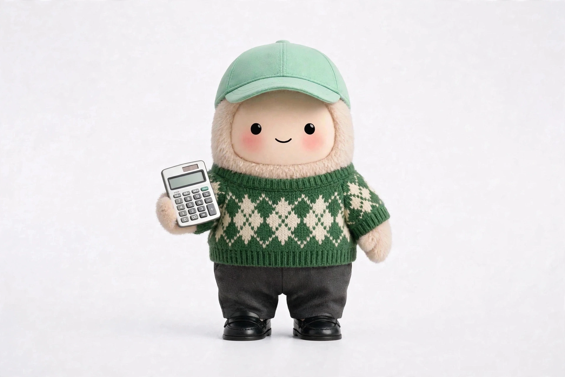 Small Business Bookkeeper wearing Holiday Office Cheer — Subtle festive cheer for the office party.