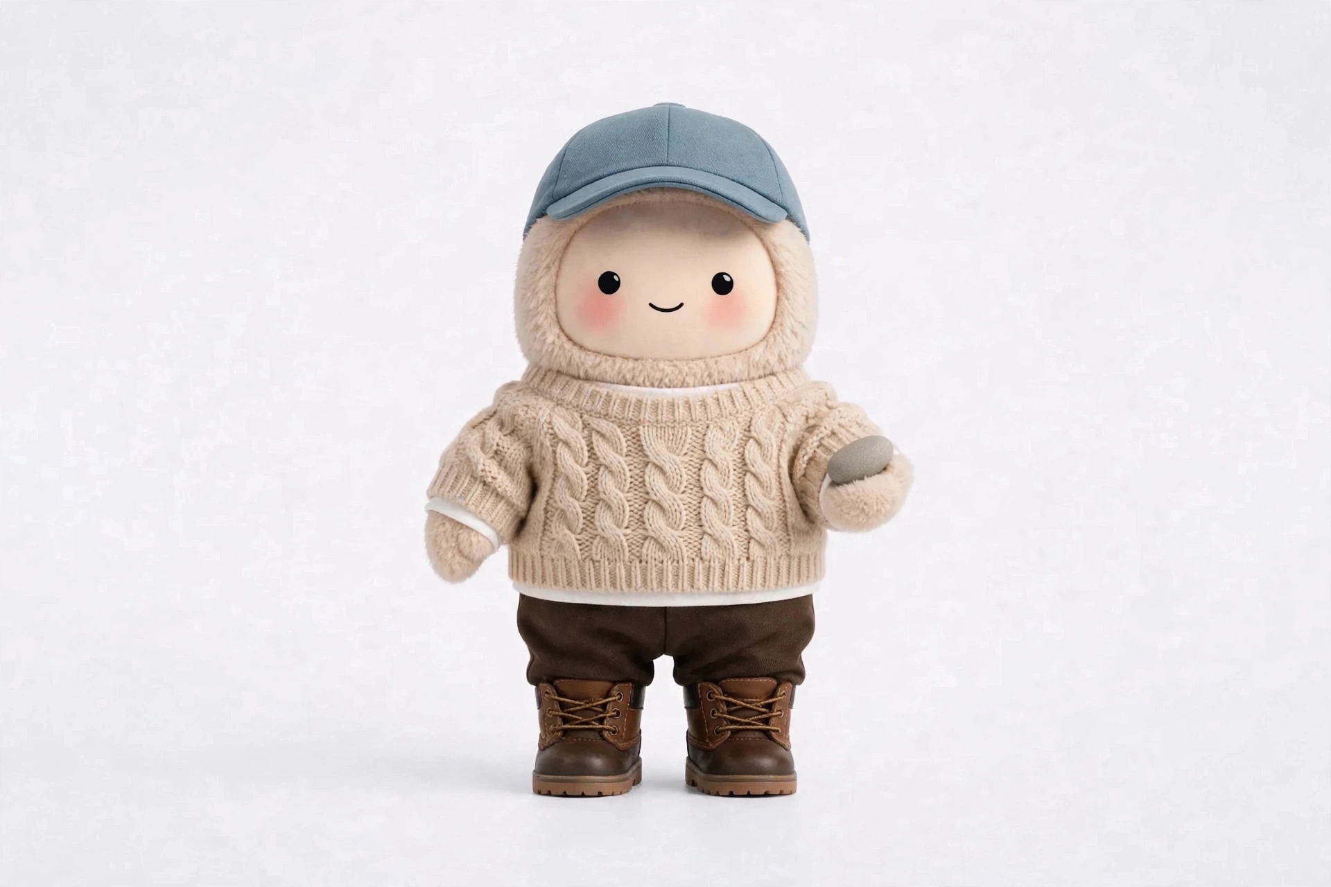 Sober Companion wearing Winter Warm Layers — Warm winter layers for getting out in daylight.