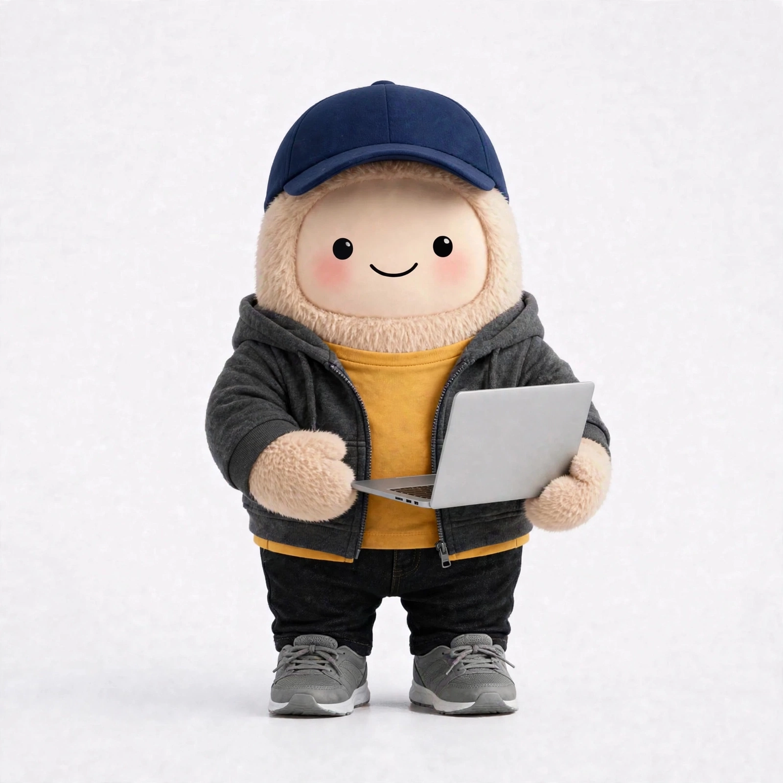 Startup Cofounder wearing Everyday Founder Hoodie — Soft hoodie uniform for building all day long.
