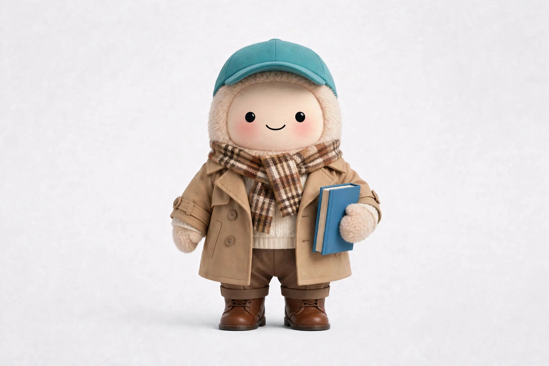 Study Tutor wearing Autumn Campus Look — A classic campus outfit for crisp library mornings.