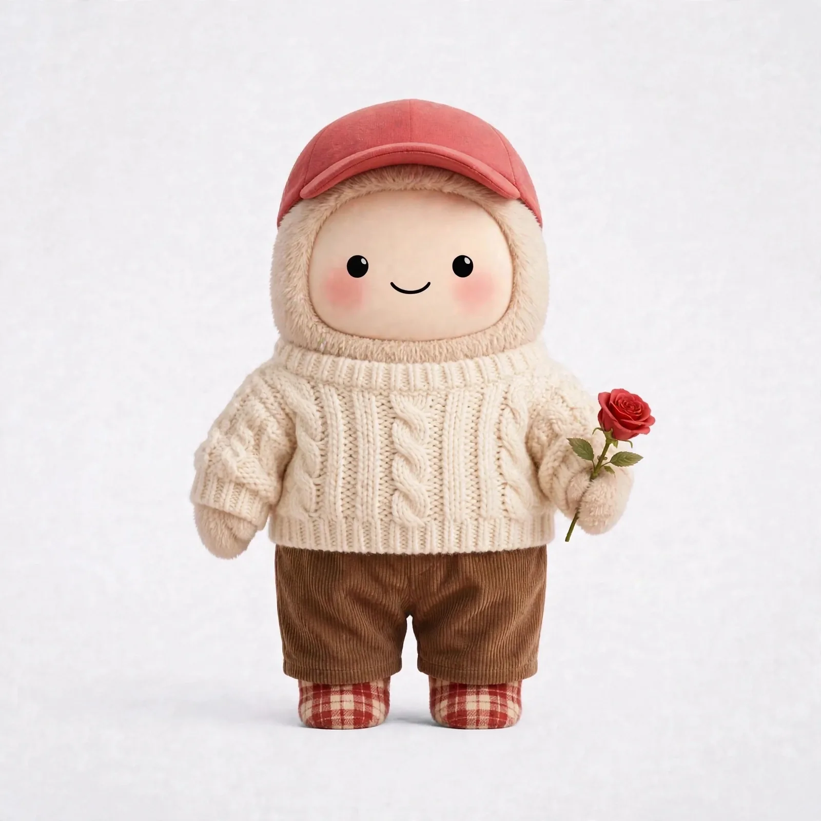 Sweet Romantic wearing Cozy Fireside Knit — Warm layers made for evenings in by the fire.